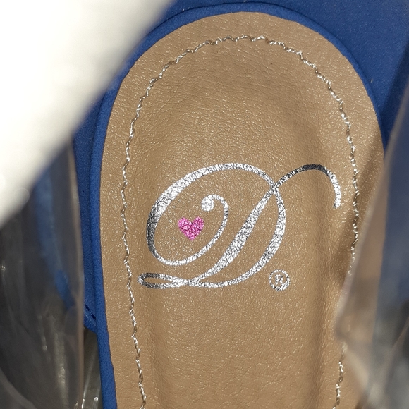 Blue High Heel Shoes - Picture 3 of 7